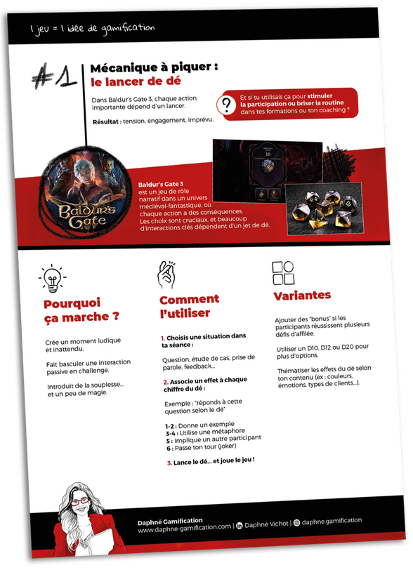 Baldur&#39;s Gate 3 : le lancer de dé