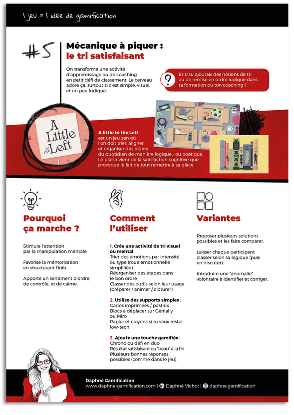 A Little To The Left : le tri satisfaisant