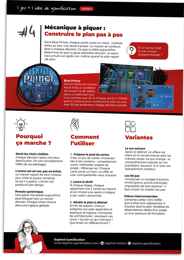 Blue Prince : contruire un plan pas à pas