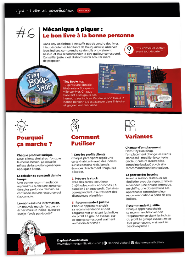 Tiny Bookshop : la bonne solution à la bonne personne